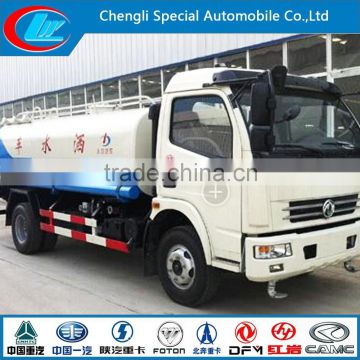 DONGFENG small water tanker truck China manufacturer used water sprinkle truck 5CBM water tank truck