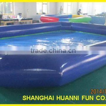 Pvc plastic blue color above ground portable inflatable swimming pools