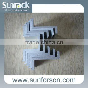 aluminium solar panel rails and clamps