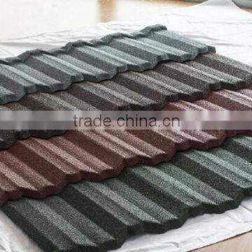 Color stone coated steel metal tile