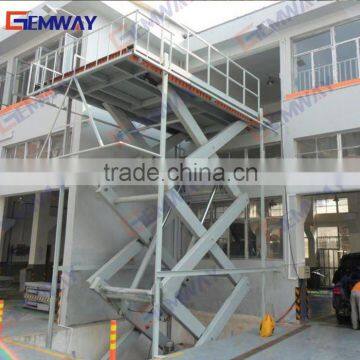 6 ton Motorized weight hydraulic lifting platform price