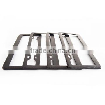 US Standard License Plate Frame,Carbon Fiber Car Number Plate Frames