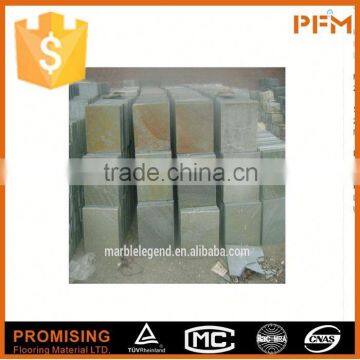 Castle Exterior Wall Decoration Black Slate Strips Tile photo-5