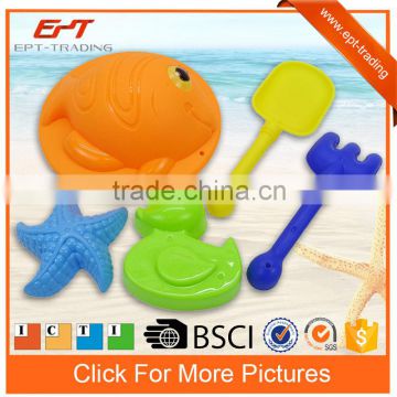 Summer toys sand molds toy beach toy tool 5pcs