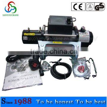 Mini Lifting equipment winch/Little Electric winch for hoist 2000lbs3000lbs.