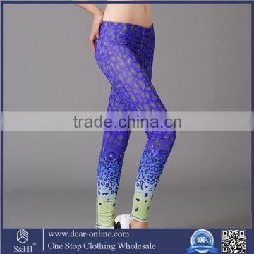 fashionable custom printing yoga pants yoga clothes yoga wear workout clothes