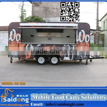 New CE approved Churros Food Trailer /Vending Food Trailer /Concession Food Trailer