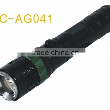 3W aluminum flexible light torch running 18650 Li-ion