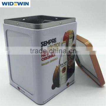 Small custom cosmetic packing tin box/ metal tin box /tea and food round tin box Discount Free Inspection