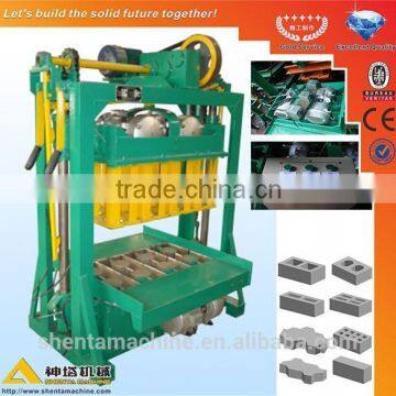 SHENTA QTJ4-60 high efficient portable block making machine