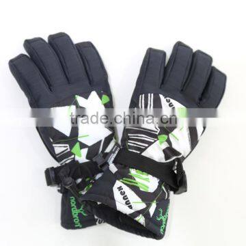 Good quality nylon motorbike gloves for men