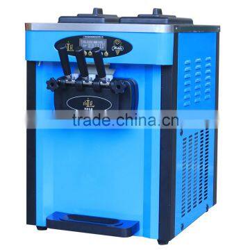 2+1 mixed flavours Table top frozen yogurt ice cream machine and Soft Serve Ice Cream Machine