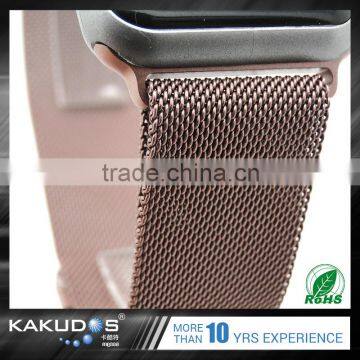 Multiple Designs Custom Logo Popular Mesh Watch Band for Apple Watch photo-4