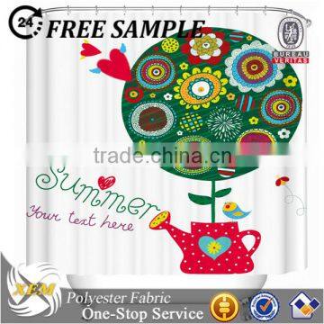 3d shower curtain Shower Curtain printed