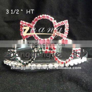 Beauty cupcake design diamond pageant tiara