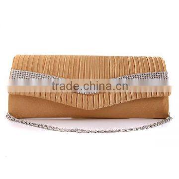 High quality women gold evening bag jewelled evening bag