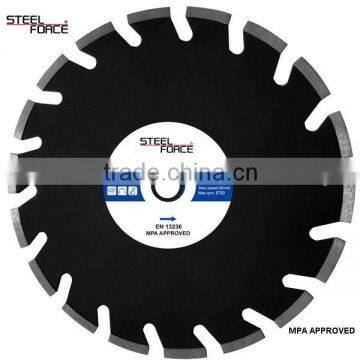 Wide U Gullet Segment Sintered General Purpose Blade U Grooved Granite Saw Blade