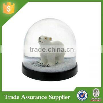 JHB Factory ODM/OEM Resin Polar Bear Snow Globe