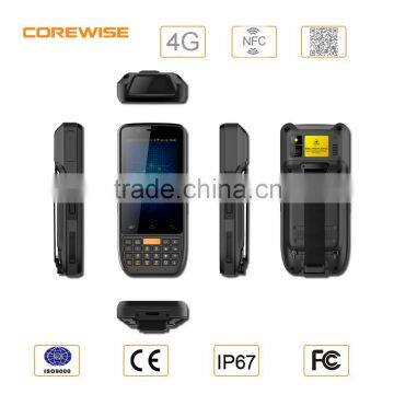 Industrial rugged logistic pda 2d barcode scanner android for pdf417 module