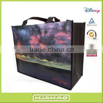 china supplier laminated non woven standard size shopping bag