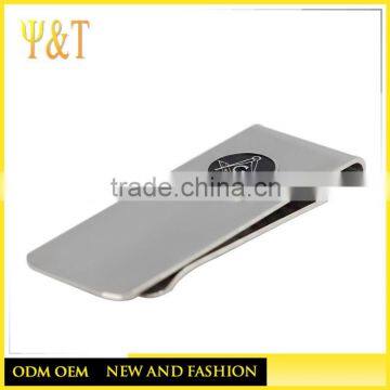China factory stainless steel masonic signet money clips, cool silver dollar money clips (AC-009)