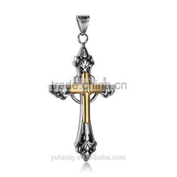 Jingli Jewelry Factory Direct Delicate Cross Pendant , 316L stainless steel Jewelry (GH-012)