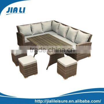 Europe wicker outdoor furniture sets