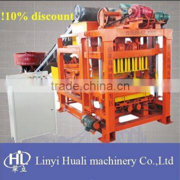High Profitable Production Line QT4-23 Hollow Block Making Machine With PLC Control Cabinet photo-5