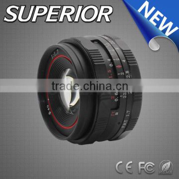 8.0 MP F1.7 Manual iris Machine vision FA cctv lens Micro 35mm SLR Lens for micro camera for secure eye cctv cameras