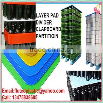 Corrugated PP plastic bottle divider