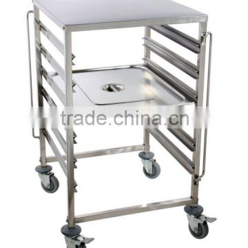 Stainless Steel Tray Trolley