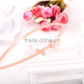 Cute Baby Kids Handmade Hair Band Acetate Korean New Hair Ornament With Teeth Daisy Flower Rhinestone Headband photo-5