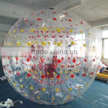 2015 Inflatable adults zorb ball with CE PVC and TPU