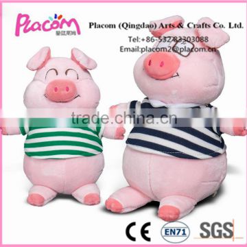 New design High quality Customize Lovely Fashion Gifts and Holiday gift Wholesale Plush toy Pink pig