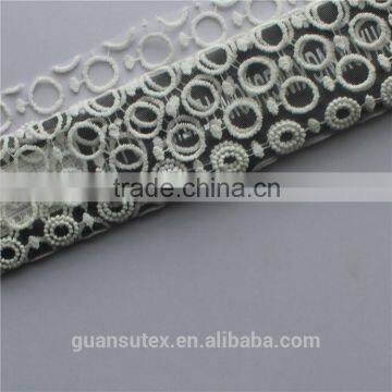 New Design Hollow Embroidery Guipure Lace Fabric African Lace photo-4