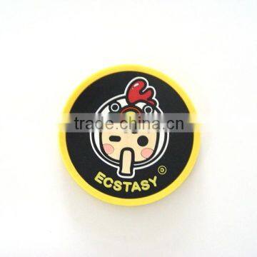 2016 New Products Pvc Rubber Promotional Coaster photo-4