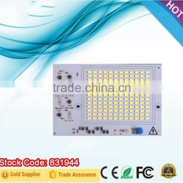 50w 30w 70w 100w flood light spot light ra80 80LM aluminum driver on board 220v input ac pcb