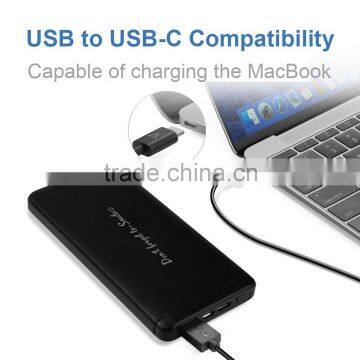 Fast Charging With USB-C/Type-C and External Battery Portable Charger Power Bank for Mobile Phone MacBook IPhone IPad photo-5