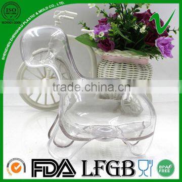 Clear High Quality Wholesale Animal Shape Plastic Jars for Sale photo-2