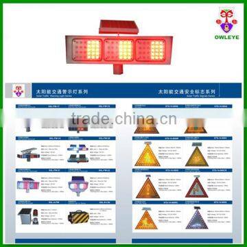 Aluminum Frame Solar LED Flashing Traffic Signs Manufacturer photo-3