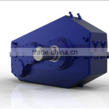 China made guo mao highest performance soft tooth cylindrical gear electric motor reductor