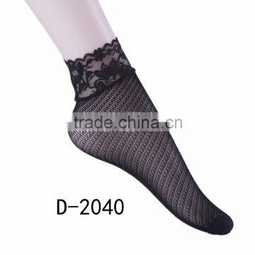 Very Popular Ladies Fancy Nylon Fishnet Anklet Socks