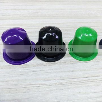 Food grade disposable nespresso coffee capsule pp compatible 37mm