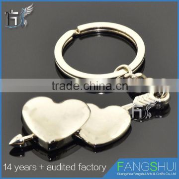 Factory direct supply cheap wedding keychains hot sale