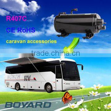 Hot promo! caravan accessories Horizontal roof top aircon compressors ce rohs for Travel Trailer Truck Camper van air condition