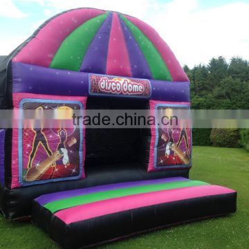 Hola music disco dome inflatable bounce house/inflatable disco dome/bounce house