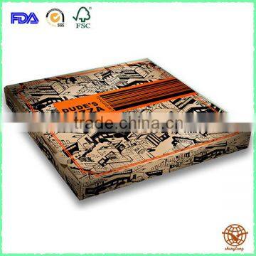 2016 Cheap Customied Corrugated Pizza Box , Manufactory Pizza Box