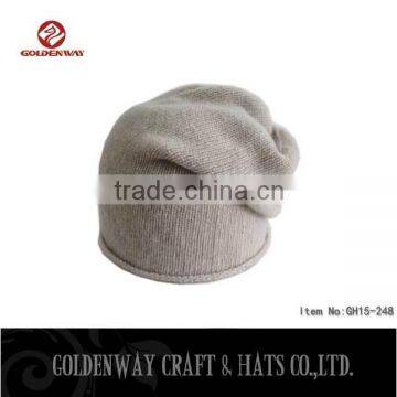 Wholesale Cashmere Beanie Slouch Baggy Beanie Hat