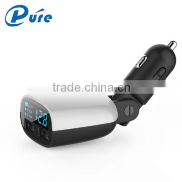 Factory Wholesale DC5.0V\3.4A Output Phone Car Charger Cellphone 2 USB Port Car Charger