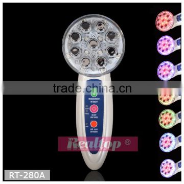 7 Colors PDT LED Light BIO Photon therapy Anti-aging Collagen Stimulate RF EMS facial massager Microcurrent Face Lift